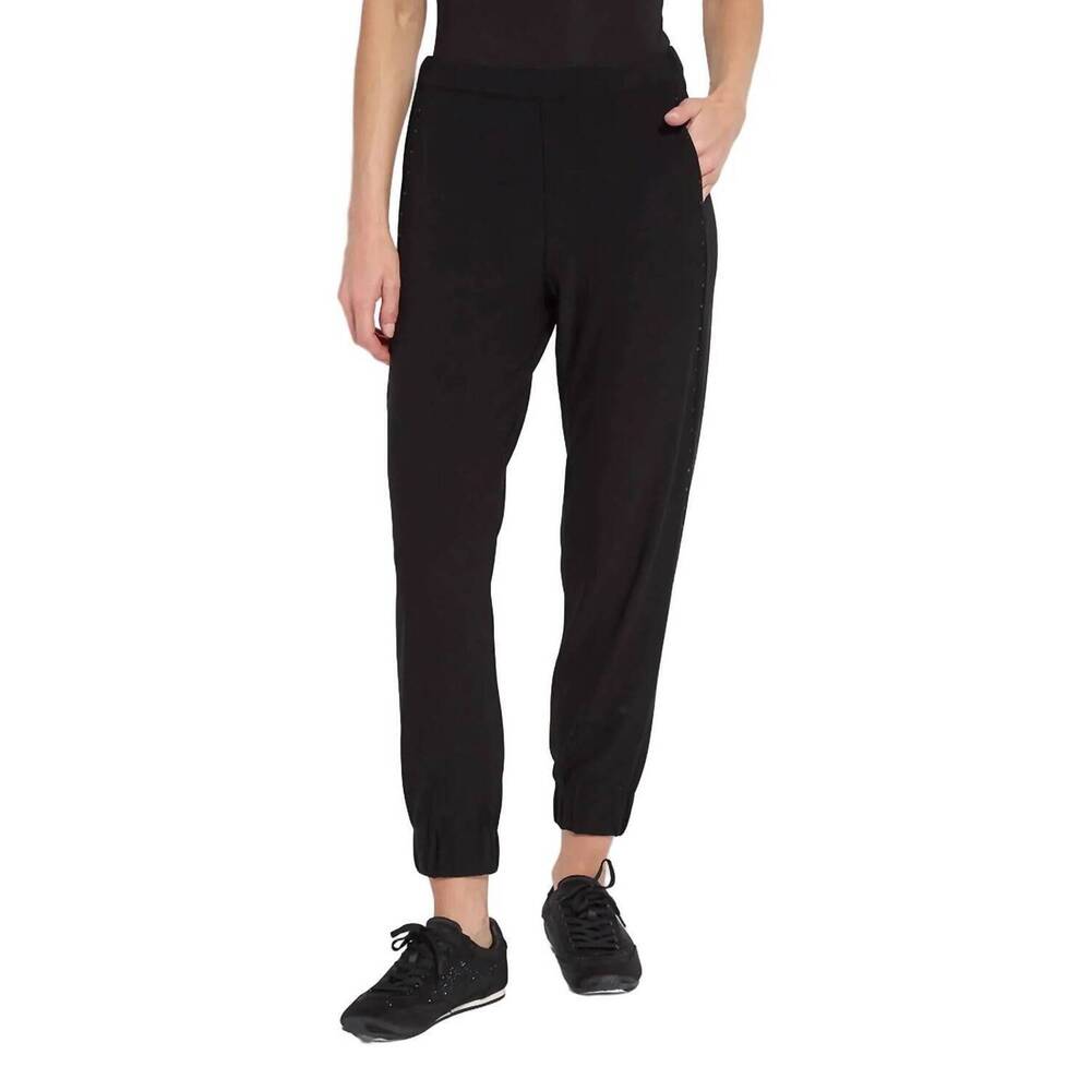 NEW LYSSE emiliana studded jogger in black